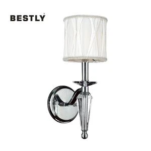 Elegant Phab Ntsa Teeb nrog Fabric Shade